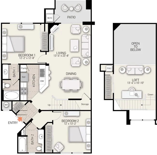 Plan L 636 floor plan