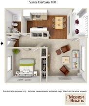 Santa Barbara 717 floor plan