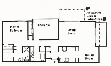 2 Bedroom Flat floor plan