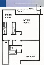 1 Bedroom Flat floor plan