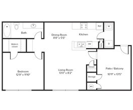 Unit 80310 80310 floor plan
