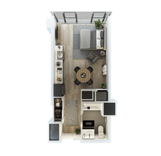 Studio-T-5 2905 floor plan