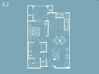 PLAN A2 2-349 floor plan
