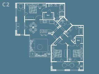 PLAN C2 1-347 floor plan