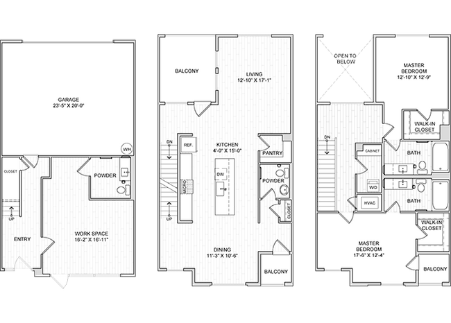 TH2 02-105 floor plan
