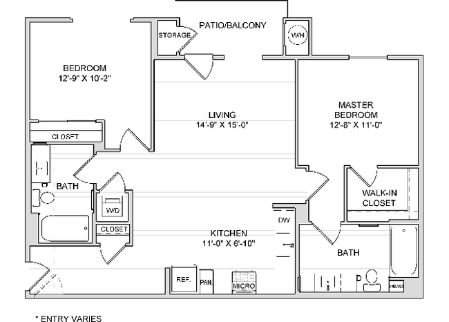 B1 10-307 floor plan