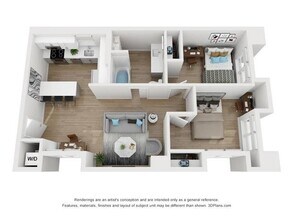 Penthouse East Private floor plan