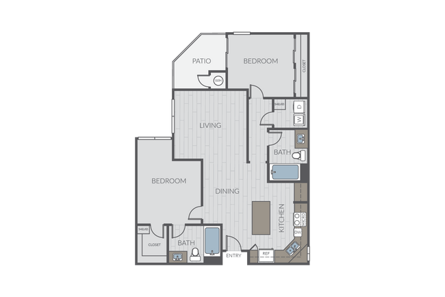 Plan 2C O108 floor plan