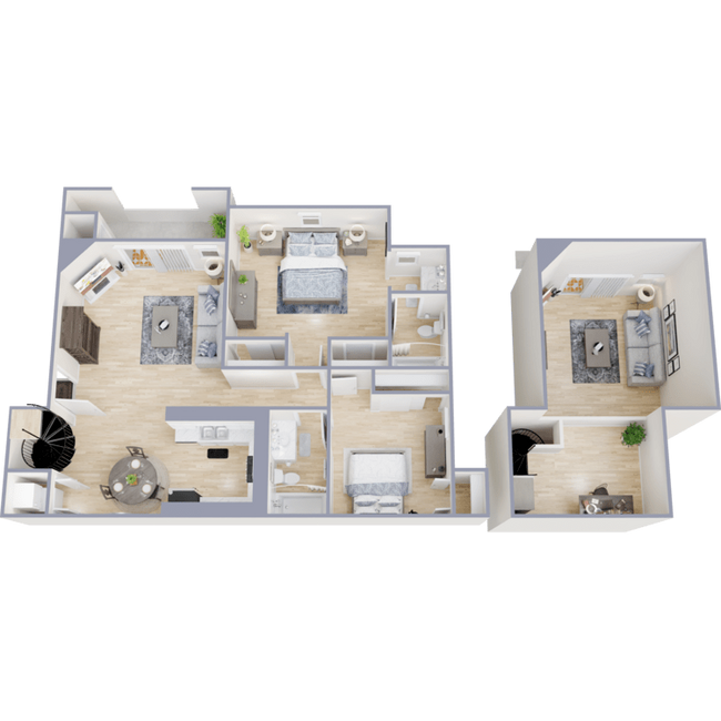 Santa Cruz III WITH LOFT 671-334 floor plan