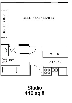 Studio floor plan