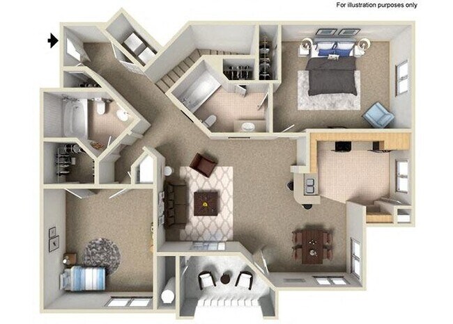 E 1003 floor plan