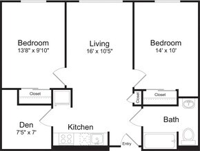 B08 - Renovated 407BA floor plan