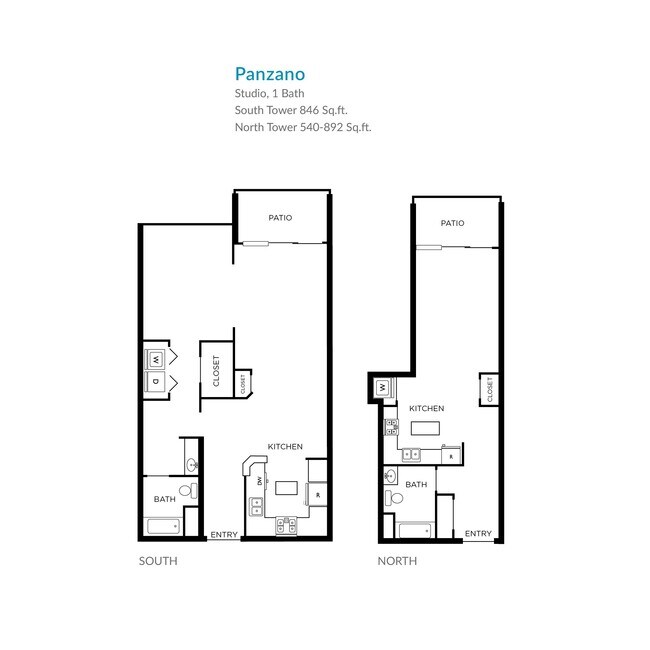 North Tower Panzano floor plan
