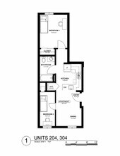 Private Room (Single) Shared - SinglePrivateRoom floor plan