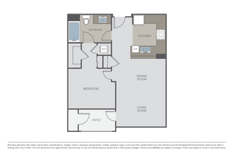 Unit B410 B410 floor plan
