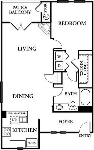 The Dove floor plan