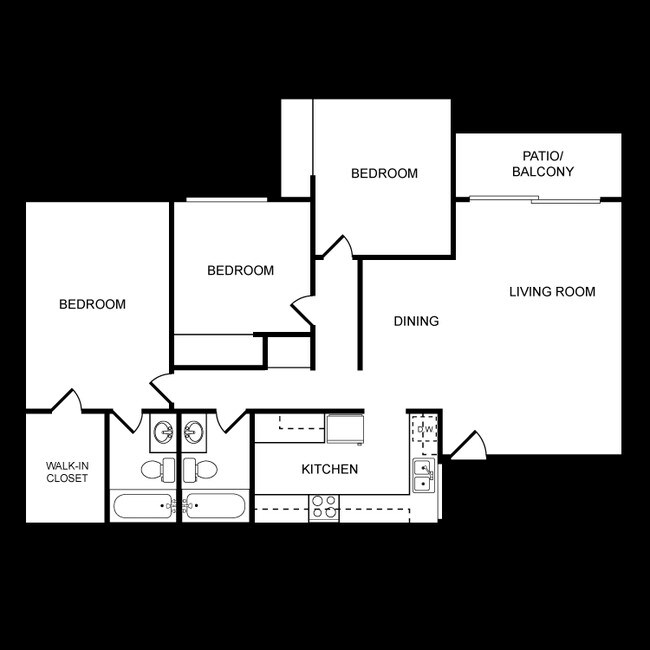 3BD/2BA - Remodeled 49 floor plan