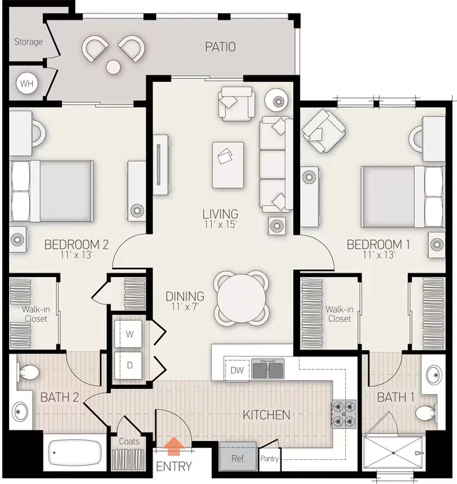 Plan 5 U306 floor plan