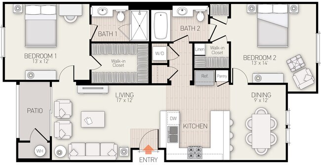Plan 7 K203 floor plan