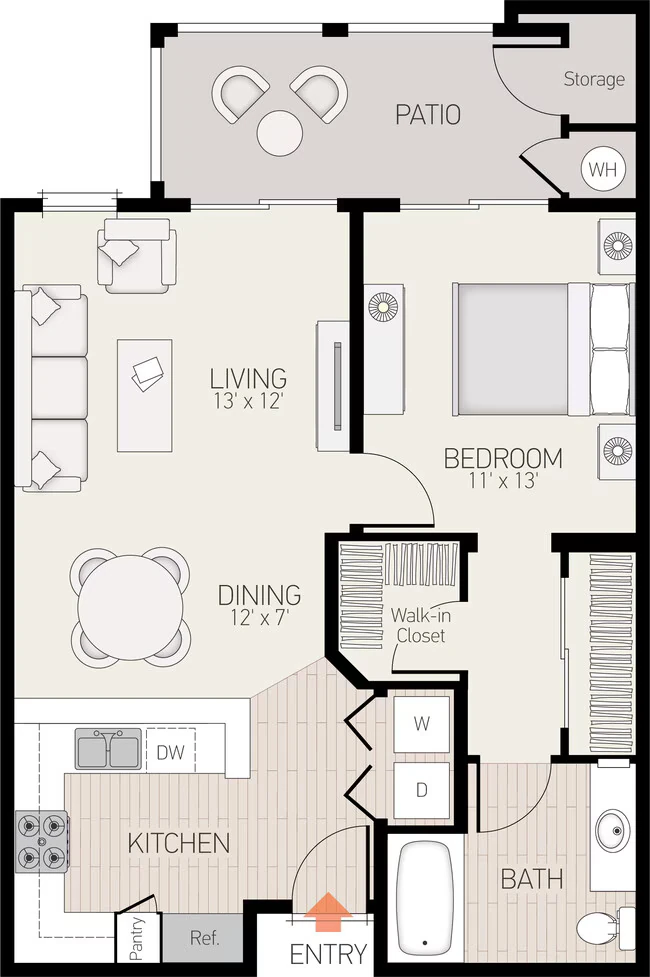 Plan 1 P105 floor plan