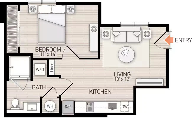 Plan 105 W105 floor plan
