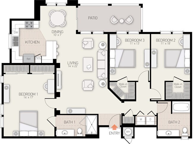 Plan 9 Q304 floor plan