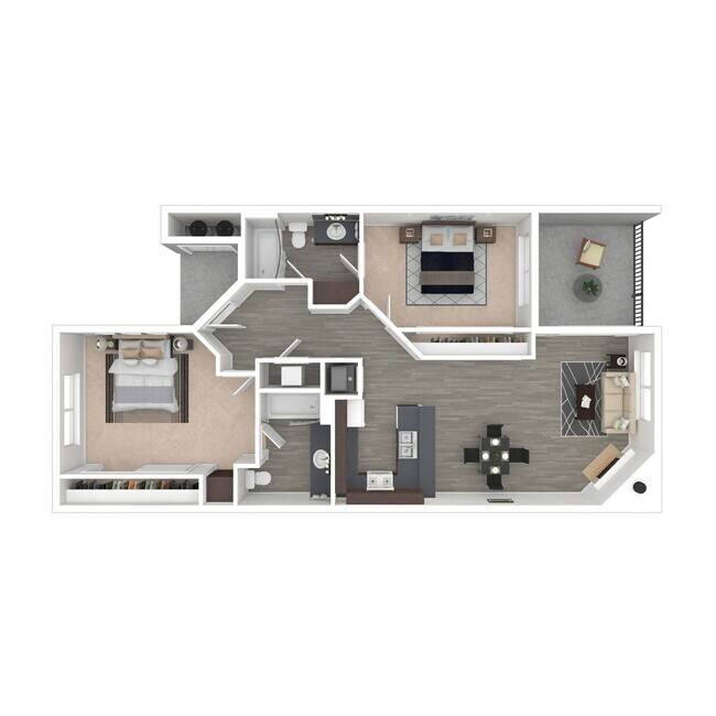 2-2CU 05-522 floor plan