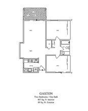 Gaston floor plan