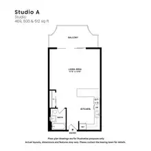 0x1 A 0707 floor plan