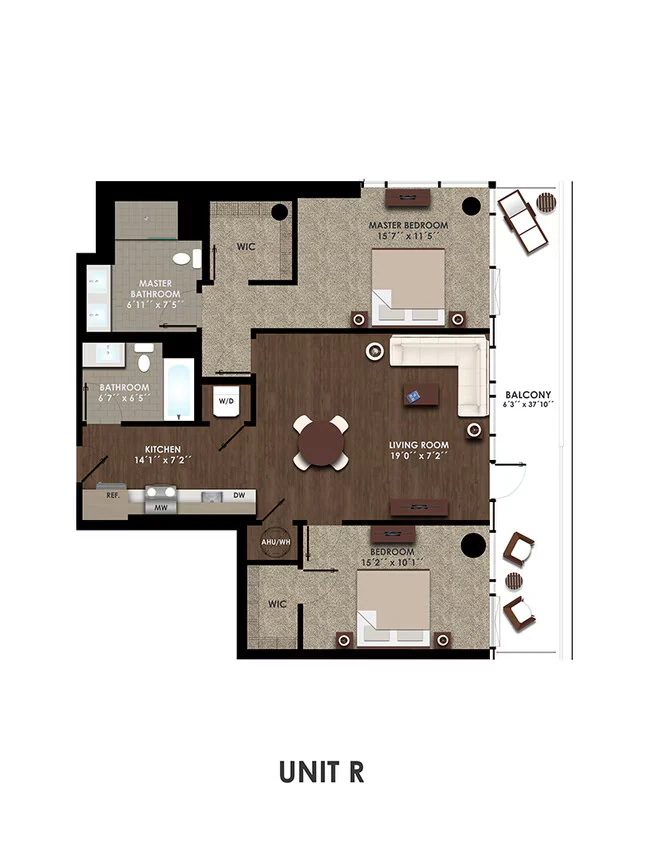 2-R 1901 floor plan