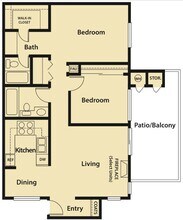 D - 2X2 890 DOWN 2801 floor plan