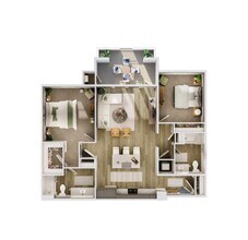Unit 1423 1423 floor plan