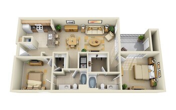 2x2C 2351 floor plan