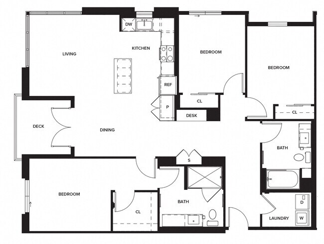 3 x 2 C1 1502 floor plan