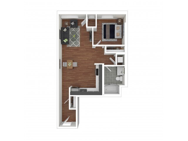 1-F 901 floor plan