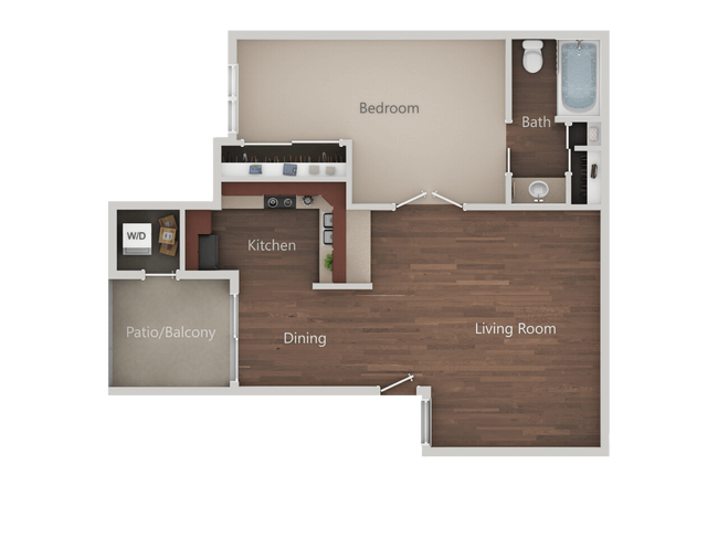 1X1 C 229 floor plan