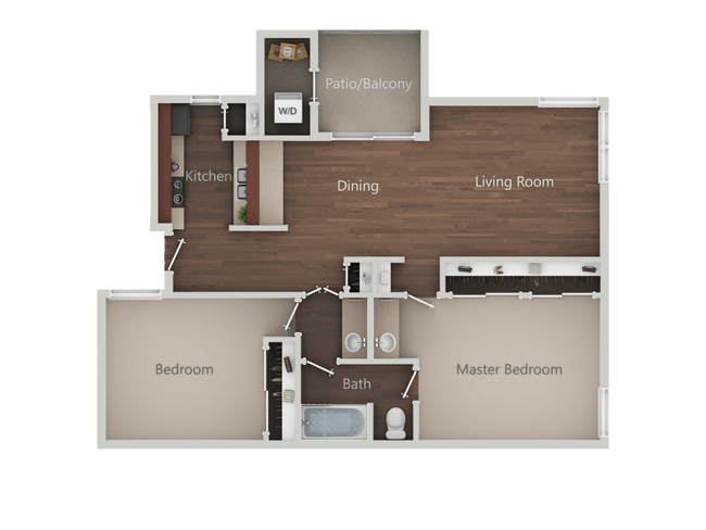 2X1 B 255 floor plan