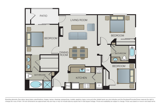 Unit 3010 3010 floor plan