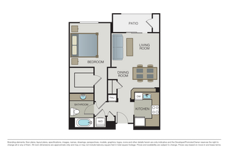 1 Bed • 1 Bath
3D Tour 1039 floor plan