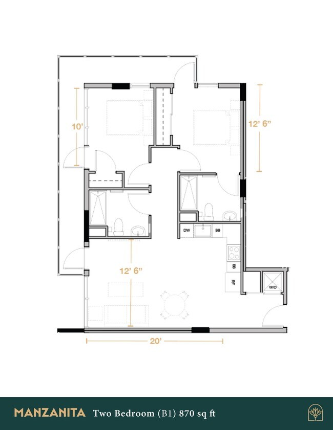 B1 405 floor plan