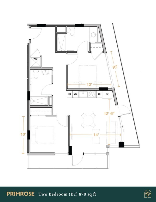 B2 409 floor plan