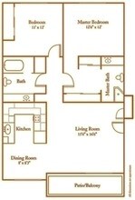 Oak 104 floor plan