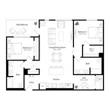 Unit 206 206 floor plan