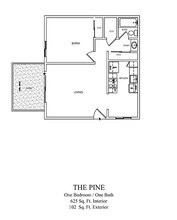 The Pine 124 floor plan