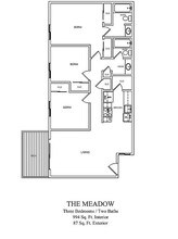 The Meadow 246 floor plan