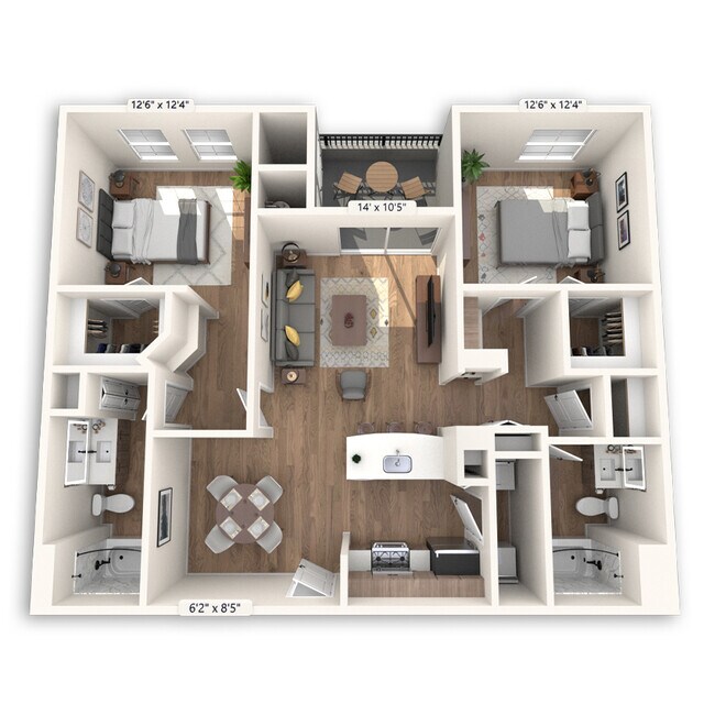 Pacific 216 floor plan