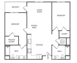 Residence B4 425 floor plan