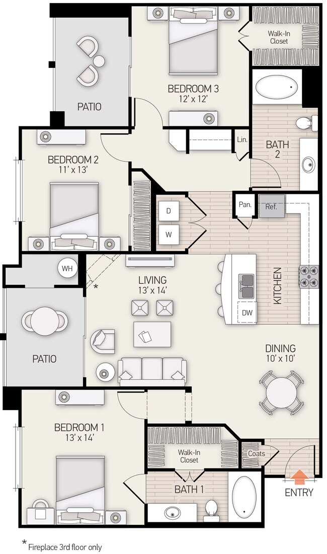 Plan I 212 floor plan