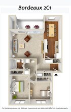 Bordeaux 099 floor plan