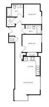 B5 2 Bedroom floor plan